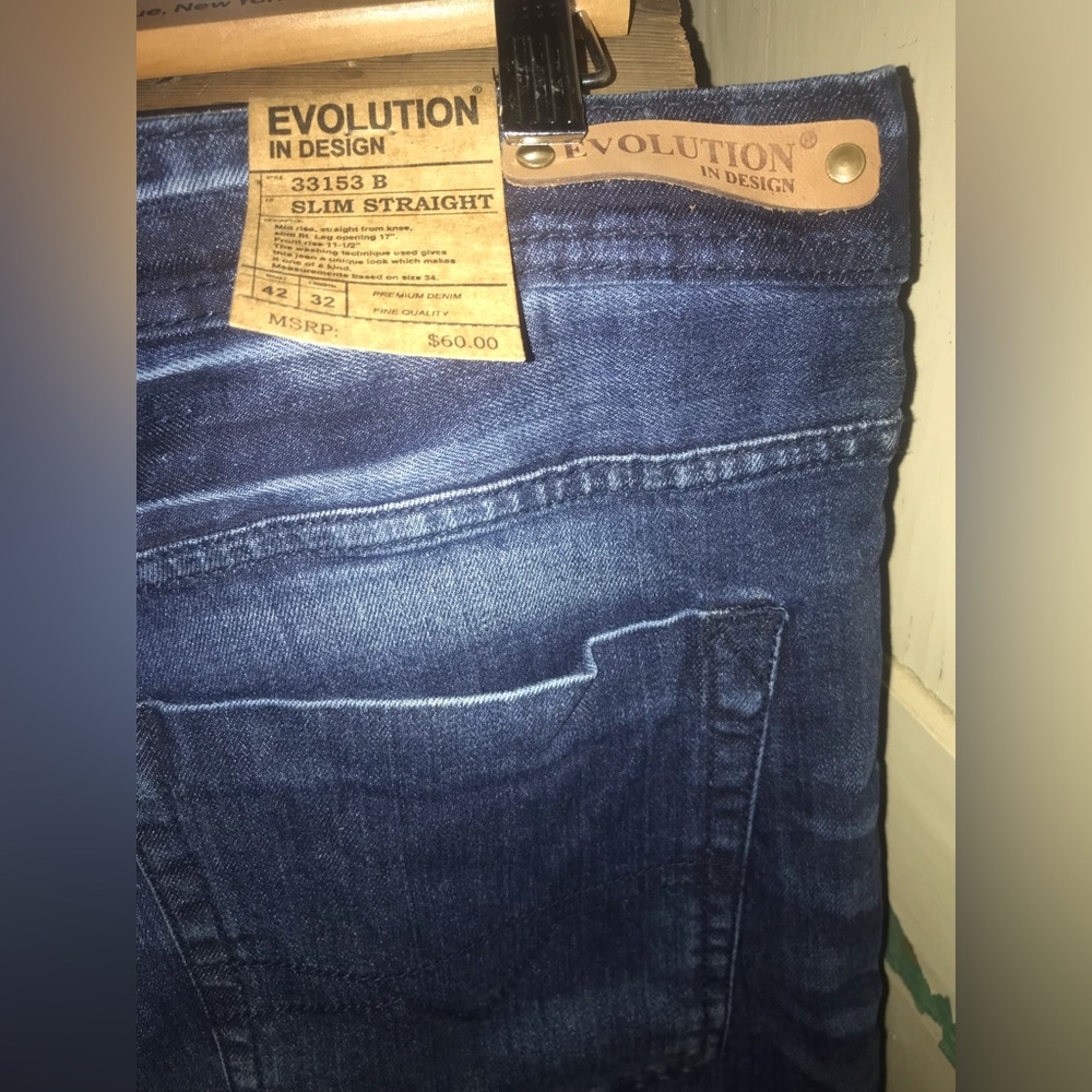 Evolution In Design Jeans Brand New With Tag Size 42 - Picture 6 of 9
